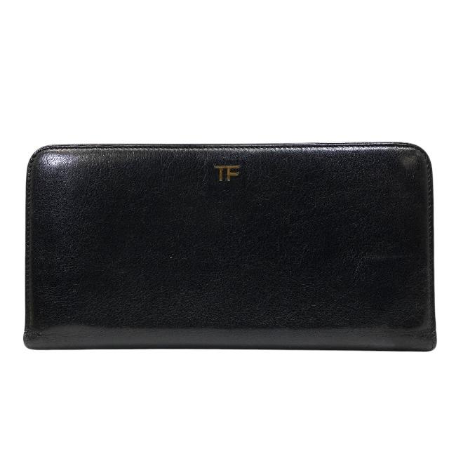 未使用 トムフォード　長財布　ラウンド　ゴールド　ワニ皮　ゴールド金具 imgrc0120707800.jpg