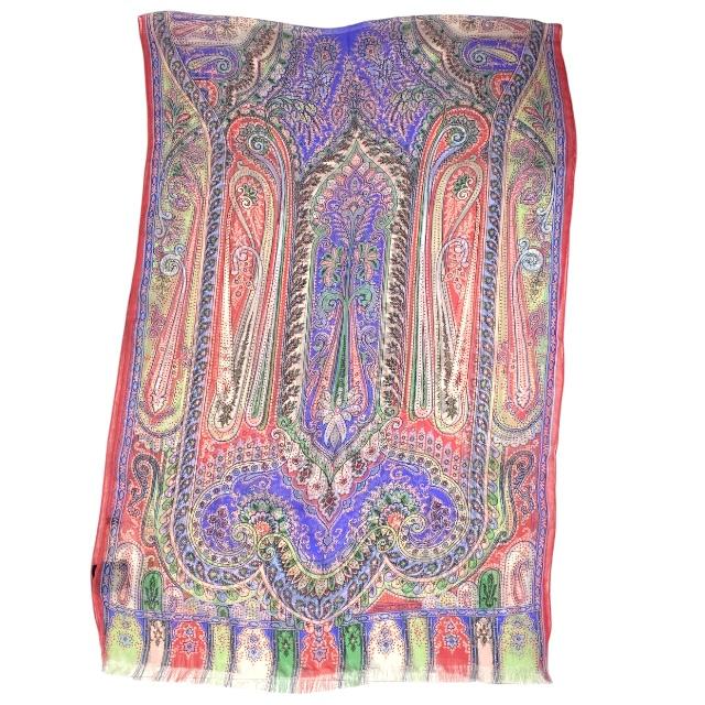 ETRO シルク100% ペイズリー柄 ストール 楽天市場】ETRO エトロ スカーフ ストール ショール 小物 総柄