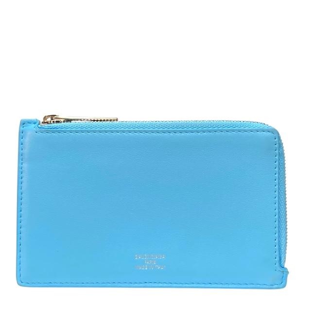 BALENCIAGA ブルーコインケース バレンシアガ コインケース 小銭入れ カードケース フラグメント