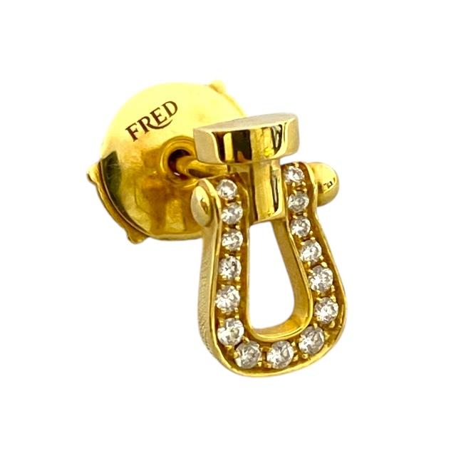 楽天市場】【中古】FRED フレッド フォース10 イヤリング ピアス K18WG