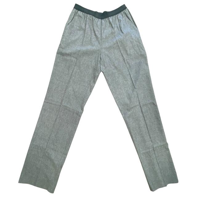 楽天市場】【中古】HERMESマルジェラ期 ウールパンツ チャコールグレー