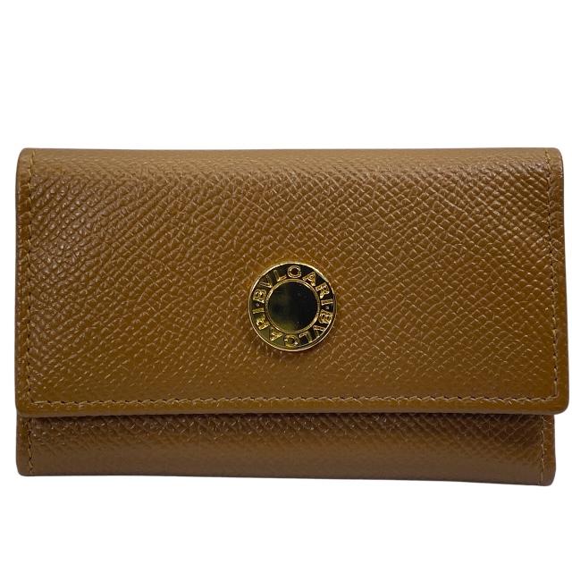 楽天市場】ブルガリ 6連キーケース クラシコ グレインカーフレザー 黒