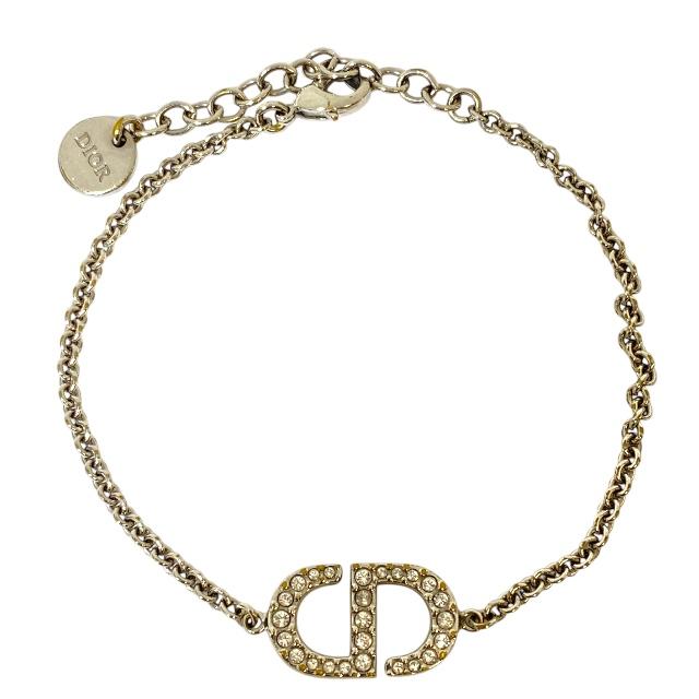 Dior ブレスレット クリスタル ハート CD Navy ロゴ B2694WOMCY Dior ブレスレット クリスタル ハート CD Navy ロゴ B2694WOMCY