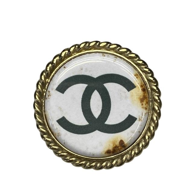 CHANEL ゴールドピンブローチ シャネル CHANEL ブローチ コサージュ ゴールド ピンブローチ