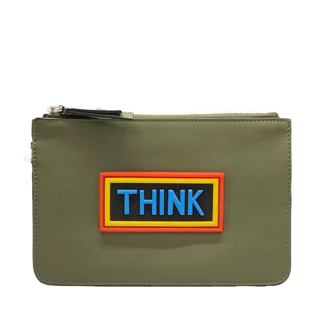 Fendi ロゴプリント ポーチ Fendi マルチカラーFFファブリックチェーンポーチ () IFCHIC.COM