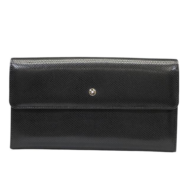 521 MONTBLANC モンブラン 長財布 ブラック レザー モンブラン(財布) モンブラン MONTBLANC 長財布 マイ