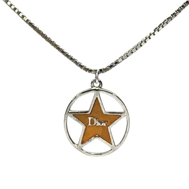 【星×パール】Lucky Dior ネックレス ディオール ネックレス 偽物 LUCKY DIOR ゴールド 星 BEE パール