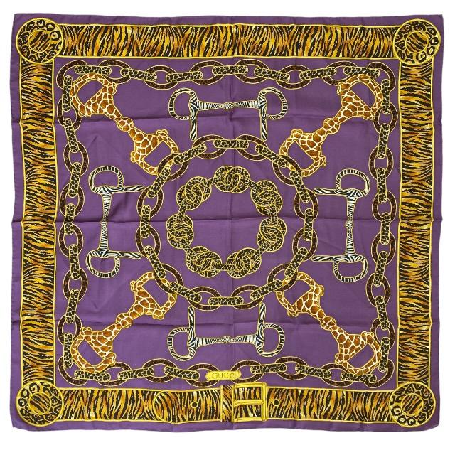 楽天市場】グッチ GUCCI スカーフ ハート チャーム シルク