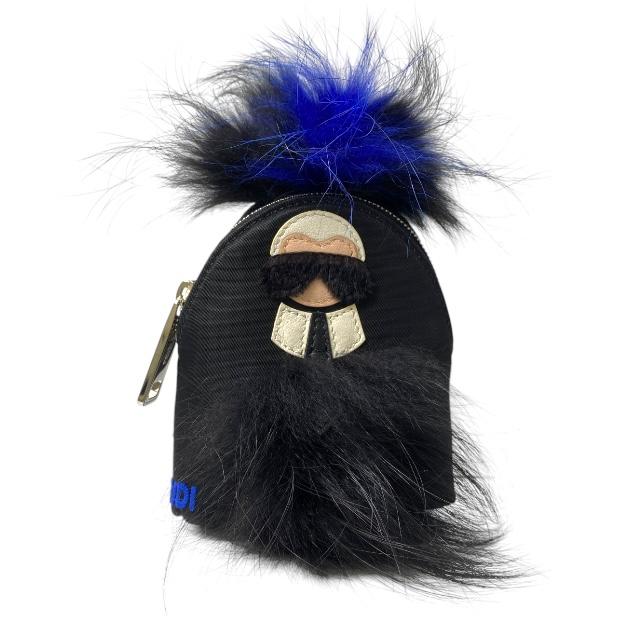 FENDI カールラガーフェルド　ファー付き　キーホルダー　バッグチャーム 楽天市場】フェンディ FENDI カールラガーフェルド チャーム 小