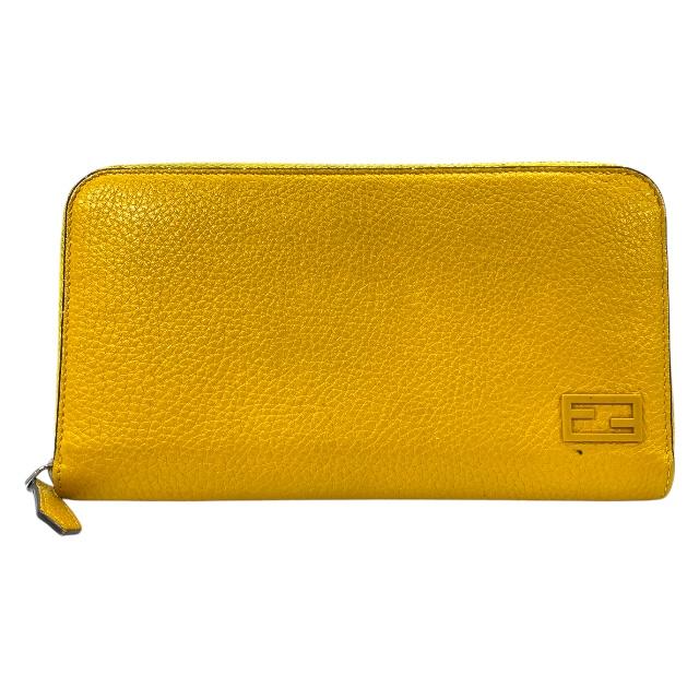 【本日SALE】FENDI イエロー レザー 長財布 楽天市場】フェンディ 長財布 FENDI フェンディ ローマ 8M0251