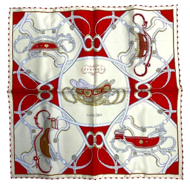 楽天市場】【美品】エルメス HERMES スカーフ カレ70 LES COUPES