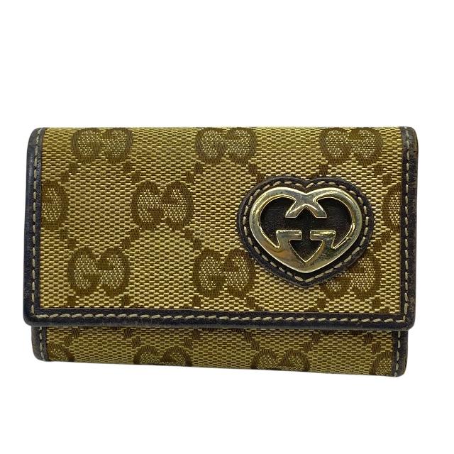 楽天市場】GUCCI グッチ 6連キーケースコーティングGGキャンバス
