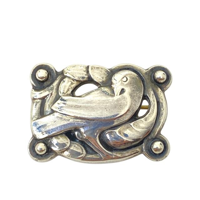 ジョージジェンセン 309 鳥 バード ブローチ S249031 楽天市場】ジョージジェンセン ブローチ309 鳥モチーフ : 輸入