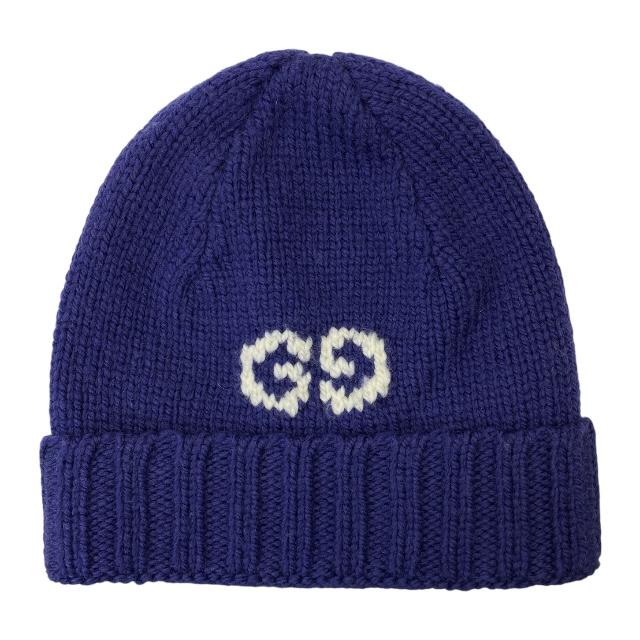 楽天市場】GUCCI グッチ GGパターンカシミア100% リブニットキャップ