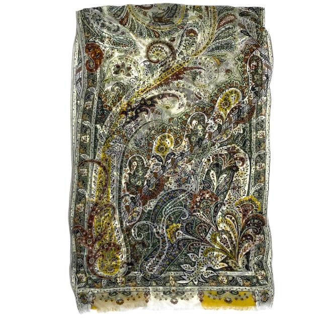 楽天市場】ETRO エトロ シフォンスカーフ ストール ショール