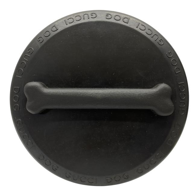 楽天市場】グッチ GUCCI ペット 犬用 フードボウル シルバー 925