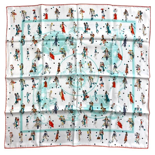 楽天市場】【中古】HERMES エルメス カレ70 キャンディーリブリス