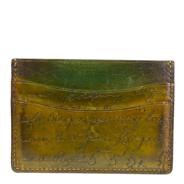 BERLUTI ベルルッティ名刺入れ　カリグラフィー 楽天市場】ベルルッティ Berluti カリグラフィ KOA MAXI