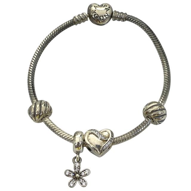 【PANDORA】★関税込★ハートTバーブレースレット PANDORA】☆関税込☆ハートTバーブレースレット (PANDORA