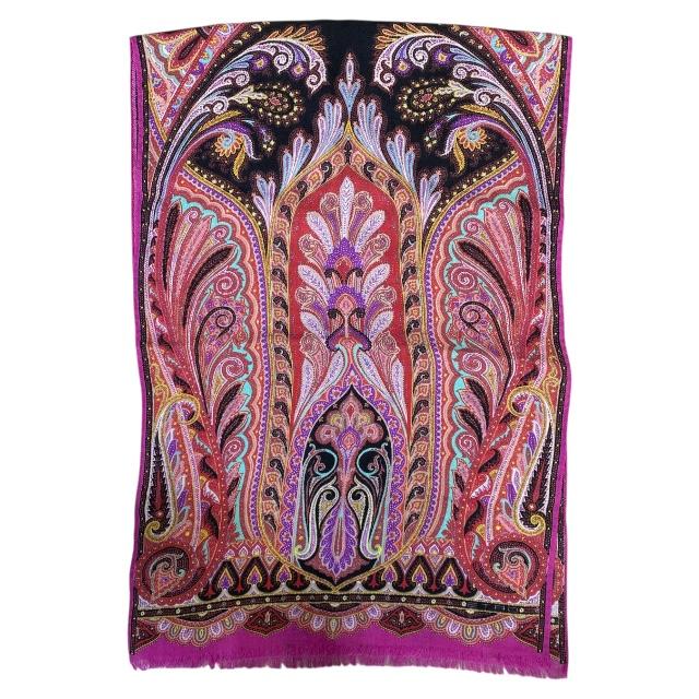 楽天市場】ETRO エトロ スカーフ ストール ショール 小物 総柄