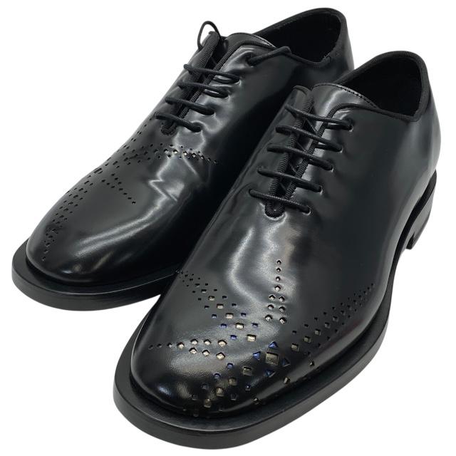 JIMMY CHOO イタリア製 ドレスシューズ 27CM ブラック レザー 楽天市場