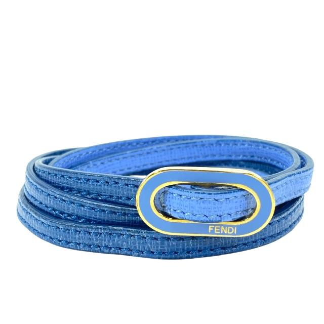 新品未使用 FENDI リバーシブル バングル ネイビー アクセサリー 楽天市場】FENDI フェンディ FF LOGO BRACELET ブレスレット