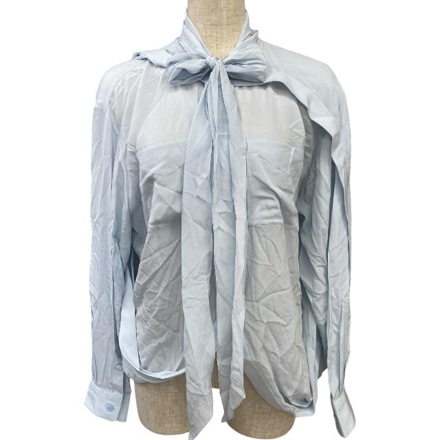 楽天市場】バーバリー シルク フルーツ柄 長袖 シャツ・ブラウス