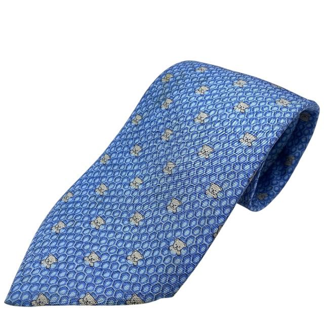 美品　エルメス　ネクタイ　青・緑・ピンク　マルチカラー 楽天市場】エルメス HERMES メンズ ネクタイ CRAVATE TWILL 8