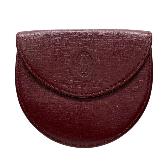 新品未使用❣️Cartier マストラインレザーコインケース ブラウン 楽天市場】カルティエ コインケース マストライン ボルドー