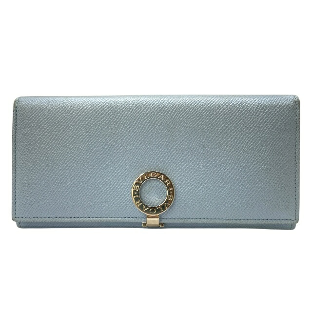 楽天市場】ブルガリ 長財布 二つ折り ブルー 青 ブルガリブルガリ ロゴ