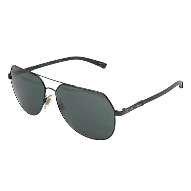 【在庫限り×即納 最大1万円OFF】ドルチェ&ガッバーナ ドルガバ D&G DG2133 サングラス アイウェア ティアドロップ アビエイター マット ブラック DOLCE&GABBANA