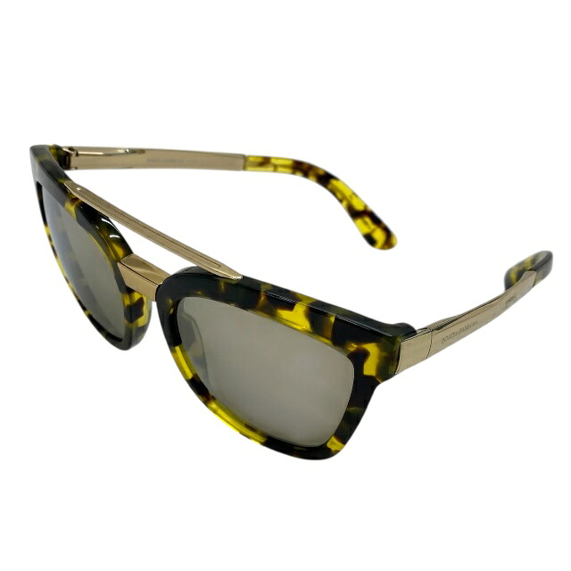 【在庫限り×即納 最大1万円OFF】ドルチェ&ガッバーナ ドルガバ D&G DG4269 2969/5A サングラス アイウェア キャットアイ カラーレンズ ロゴ べっ甲 DOLCE&GABBANA