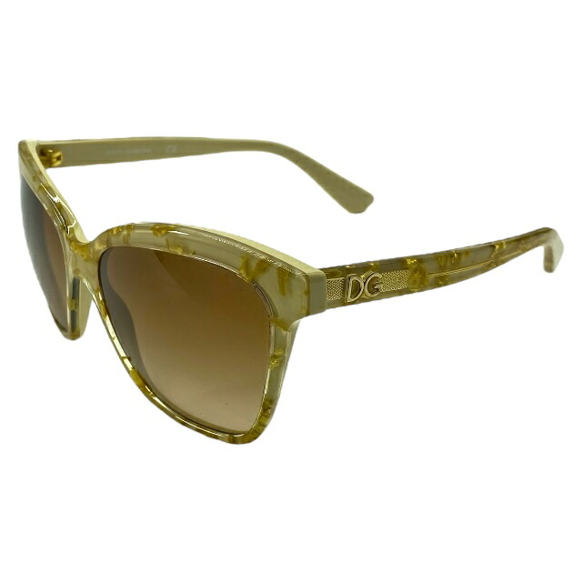 【在庫限り×即納 最大1万円OFF】ドルチェ&ガッバーナ ドルガバ D&G DG4251 2747/13 サングラス アイウェア スクエア フレーム カラーレンズ ゴールド ロゴ DOLCE&GABBANA