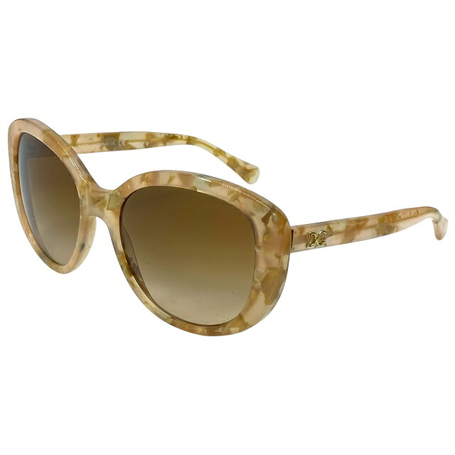 【在庫限り×即納 最大1万円OFF】ドルチェ&ガッバーナ ドルガバ D&G DG4248 2928/13 55□19 140 2N サングラス アイウェア スクエアフレーム ベージュ DOLCE&GABBANA