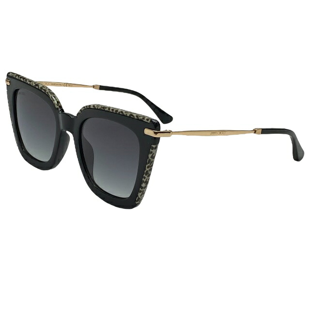ジミーチュウ CIARA/G/S FP390 145 52□22 サングラス アイウェア キャットアイ レオパード ゴールド ブラック ロゴ JIMMY CHOO｜ブランドショップ　ＳＥＮＳＥ