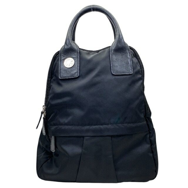 【美品】ハンティングワールド バックパック 濃紺 バチュークロス レザー 楽天市場】【高級品】 HUNTING WORLD 【バチュークロス バックパック