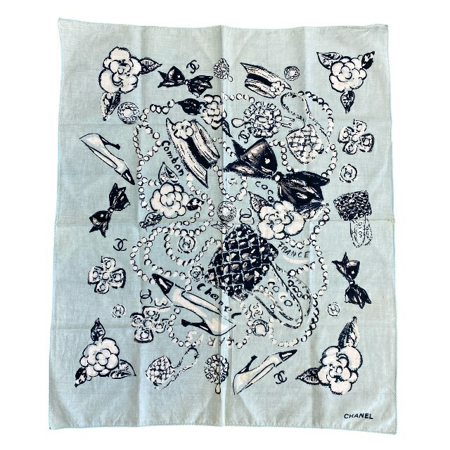 CHANEL シャネル デイジーココ スカーフ ホワイトベージュ バンダナ 楽天市場】シャネル バンダナの通販