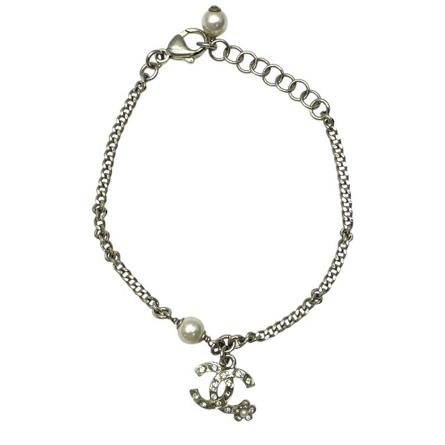 楽天市場】【美品】 シャネル バングル ココマーク ロゴ マトラッセ