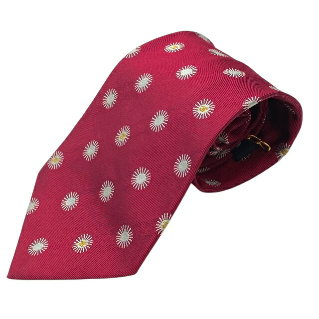 ꧁美品꧂ シャネル ネクタイ ココマーク ロゴグラム チェーン ネイビー レッド マ*ミ様 【美品】CHANEL ネクタイ 紺 赤 ハイブランド ココ