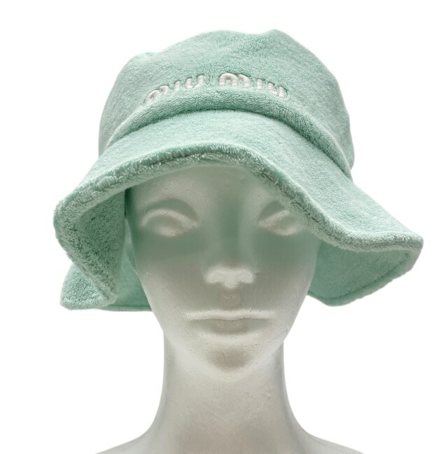 楽天市場】MIU MIU ミュウミュウ Bucket Hat バケットハット ハット