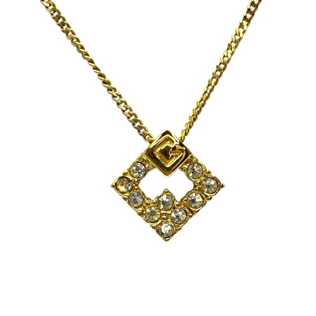 未使用保管品✨ジバンシー ネックレス 大ぶり ラインストーン 5連チェーン ウィンターSALE☆30%OFF】ジバンシィ ネックレス ペンダント