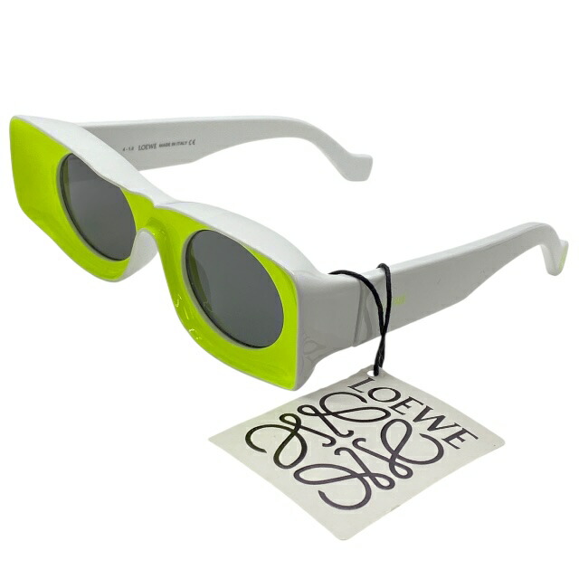 楽天市場】ロエベ LOEWE ブロウライン サングラス ブラック ゴールド