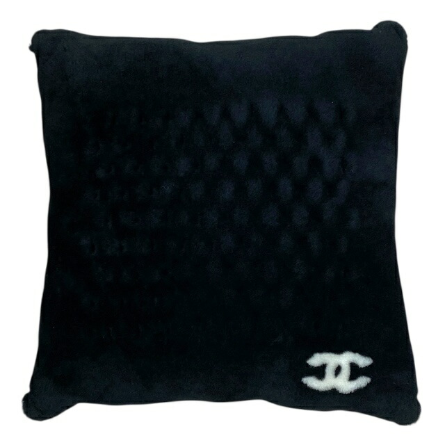 楽天市場】シャネル CHANEL ウール ネイビー ホワイト シルバー ココ