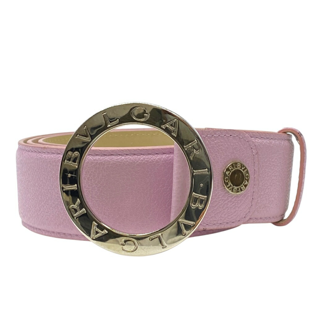 楽天市場】BVLGARI ブルガリブルガリ レザーベルトブラック ロゴ刻印