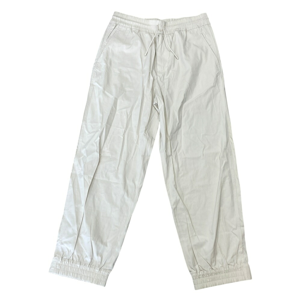 未使用 バーバリー 8083669 パンツ ボトムス スラックス コットン クリーム メンズ Burberry Burberry メンズウェア ロングパンツ サイズ52