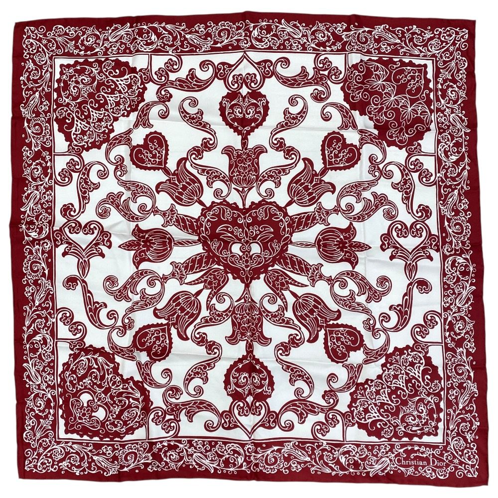 楽天市場】クリスチャンディオール トロッター・コットンスカーフ