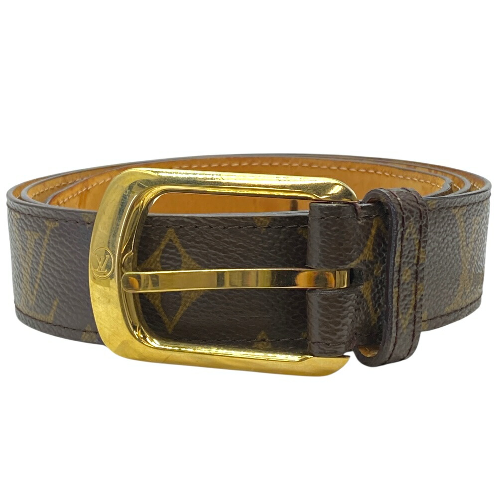 Louis Vuitton モノグラム ベルト 80/32 ルイ・ヴィトン モノグラム ベルト新品