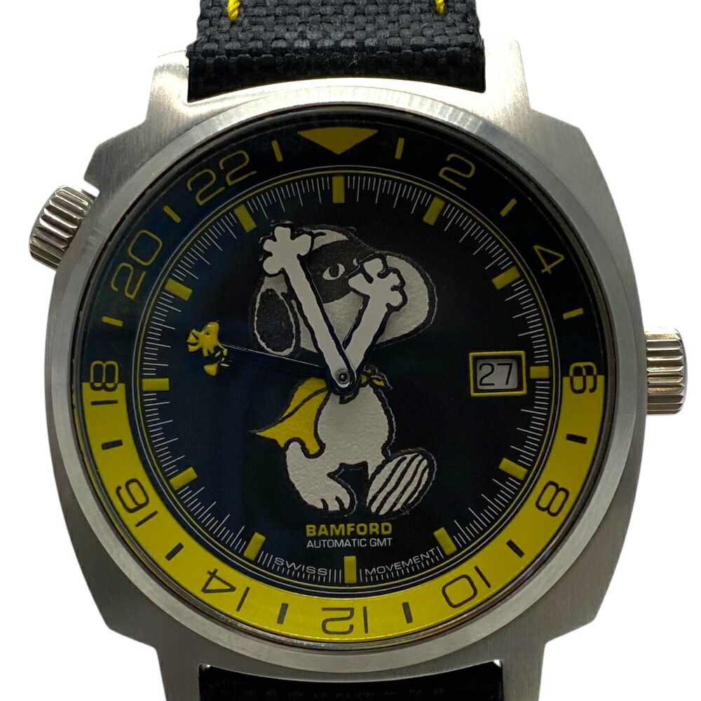 新品　バンフォード スヌーピー75周年記念限定 GMT 時計　BAMFORD 75 years. 75 pieces. One iconic partnership. To celebrate the 75th
