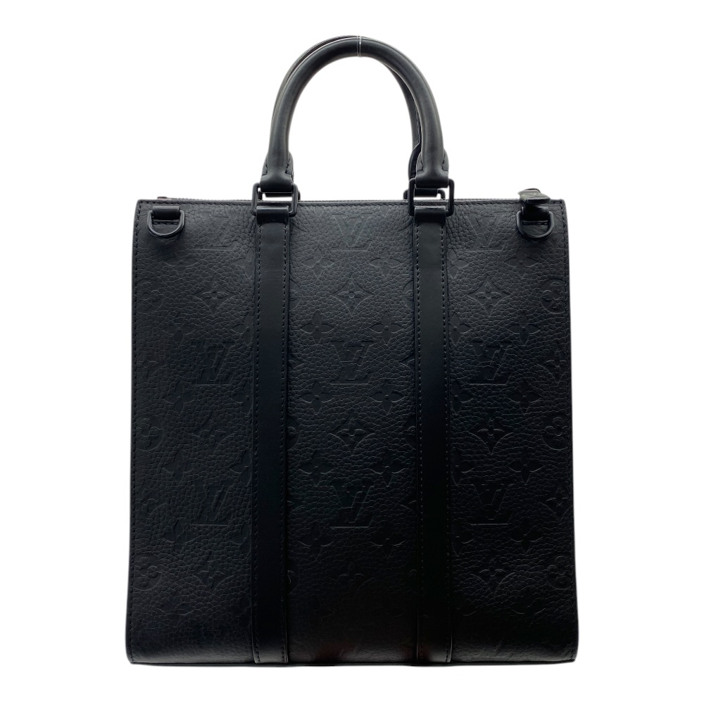 最大1万円OFF 在庫限り×即納 ルイヴィトン モノグラム サックプラクロス ハンドバッグ トリヨン レザー ブラック 黒 M59960 LOUIS VUITTON 上品 高級感 洗練 スタイリッシュ エレガント モード コーデ映え デイリー ラグジュアリー 存在感 長く使える
