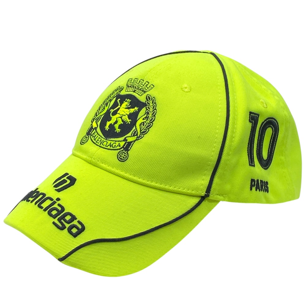 未使用 バレンシアガ Paris Soccer Cap ベースボールキャップ 帽子 ホワイト ロゴ 778799 BALENCIAGA [サイズL 59cm] 上品 洗練 快適 軽量 定番 高級感 スタイリッシュ カジュアル トレンド｜ブランドショップ　ＳＥＮＳＥ